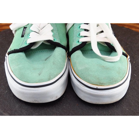 VANS Women Size 7.5 M Blue Skateboarding Suede - Picture 2 of 7